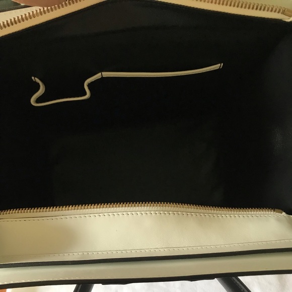 Celine Mini Luggage Smooth Leather Black & White - Picture 6 of 7
